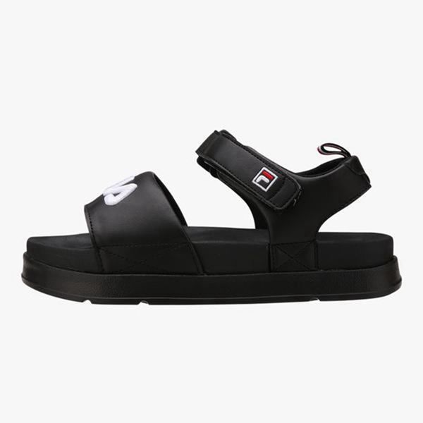 Sandalias Fila Hombre Negras - Drifter Jacked Up Sd - España 034687UTD